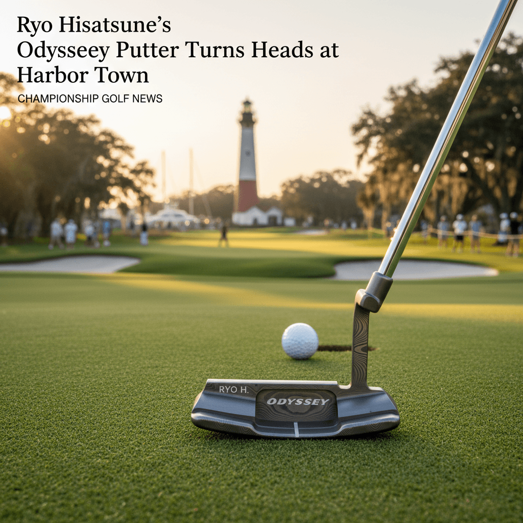 Ryo Hisatsune's Damascus Odyssey Putter Turns Heads at Harbor Town
