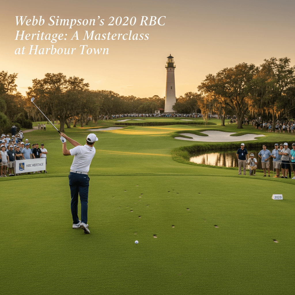 Webb Simpson's 2020 RBC Heritage: A Masterclass at Harbour Town
