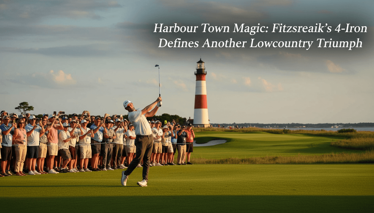 Harbour Town Magic: Fitzpatrick's 4-Iron Defines Another Lowcountry Triumph