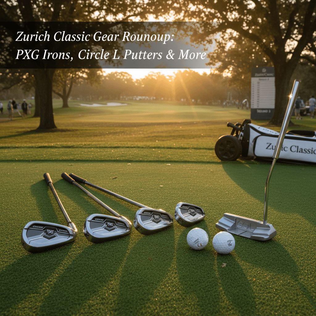 Zurich Classic Gear Roundup: PXG Irons, Circle L Putters & More