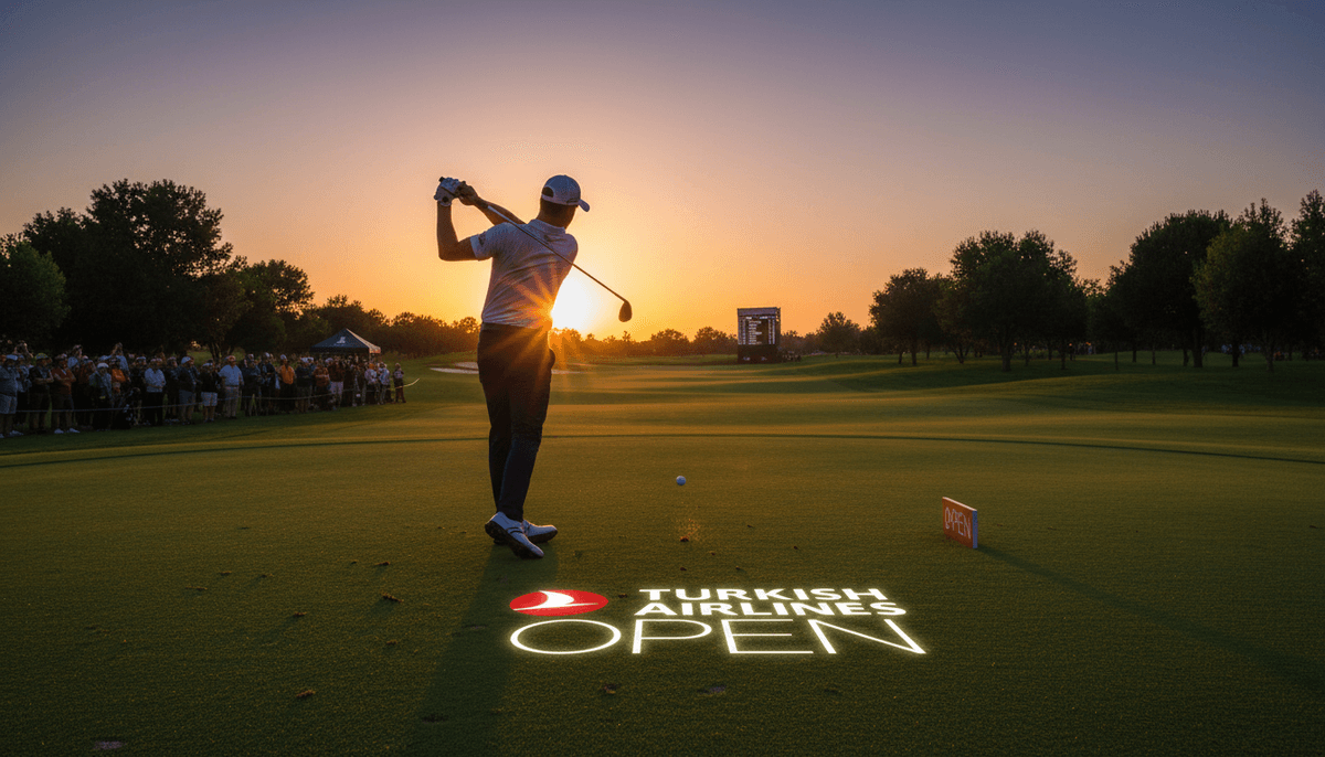 De Leo Takes Command at Turkish Airlines Open After Arriving Without Practice