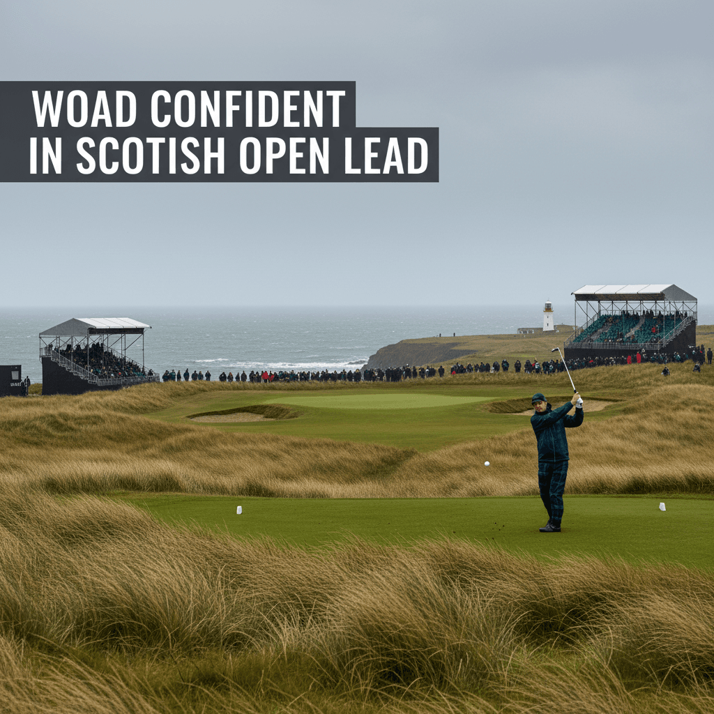 Woad confident in Scottish Open lead